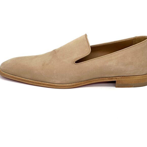 Christian Louboutin DANNY FLEX FLAT Mens Venetian Nubuck Loafers Shoes main image 16